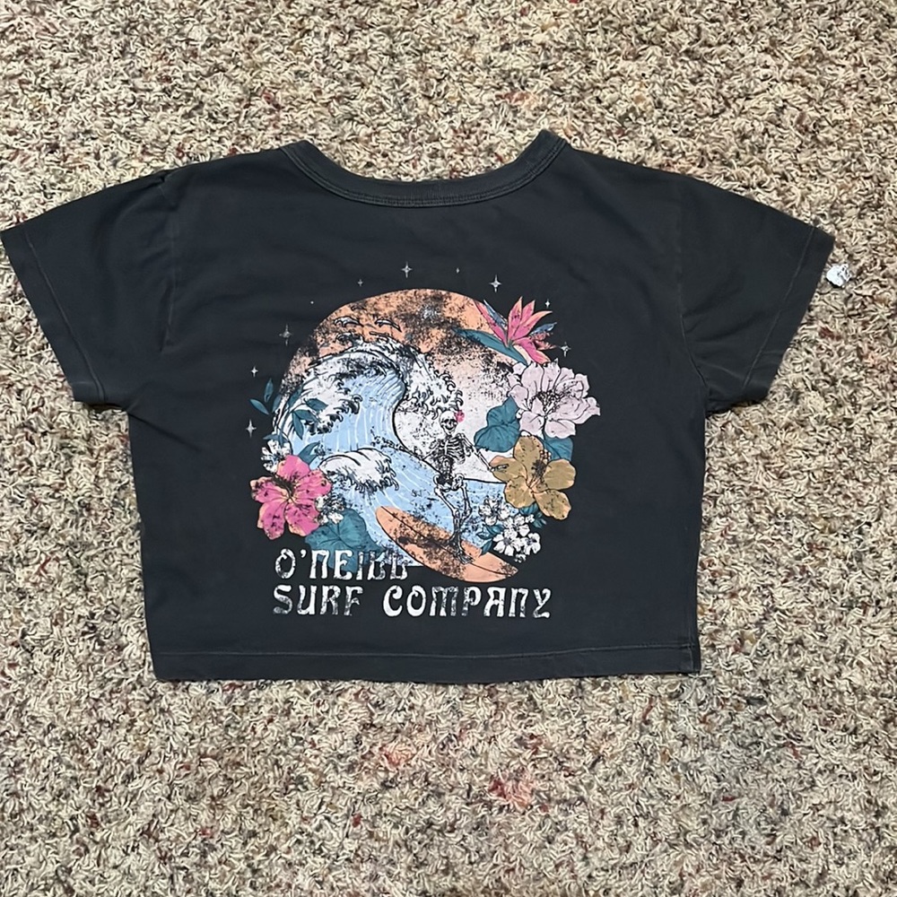 dark grey o’neill crop top